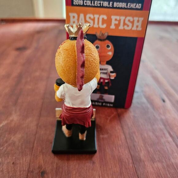 Basic Fish Kenosha Kingfish mini Northwoods League Wisconsin baseball bobblehead - Picture 4 of 4